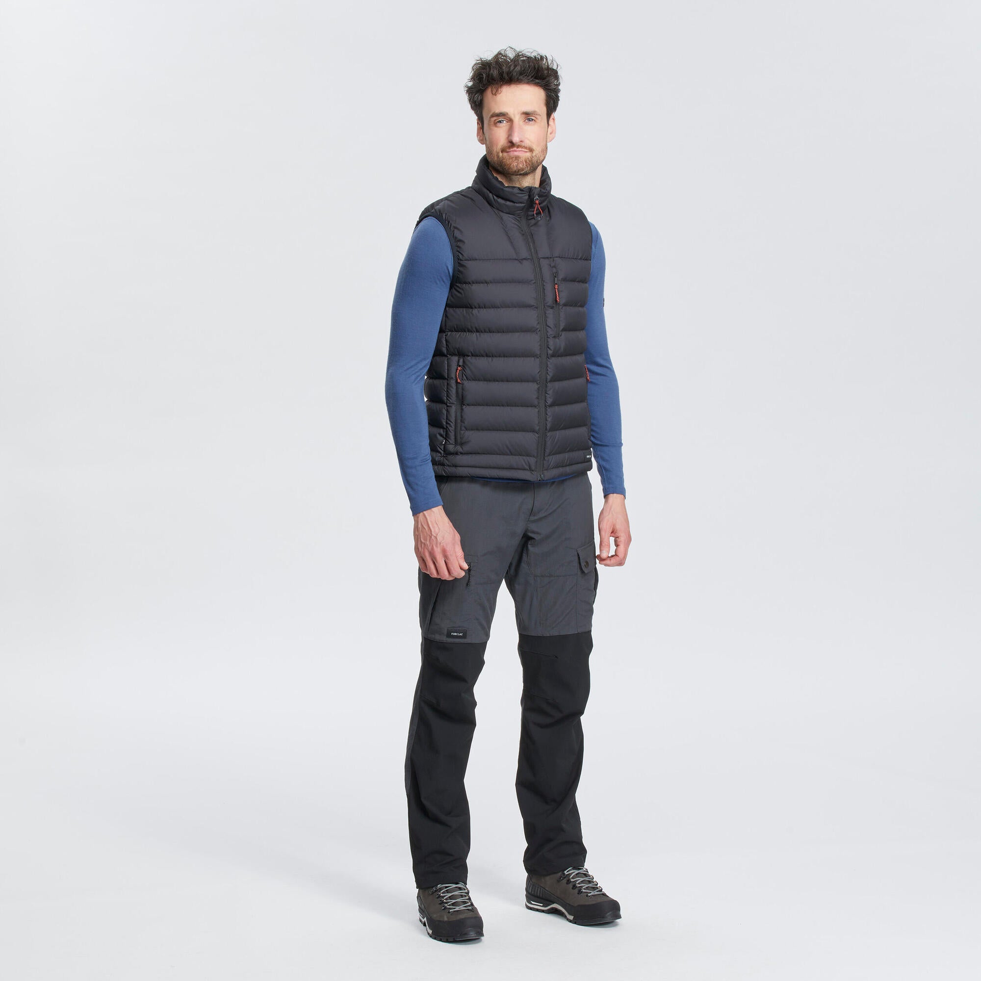 simond-mt500-daunenweste-herren-khaki-schwarz image 2
