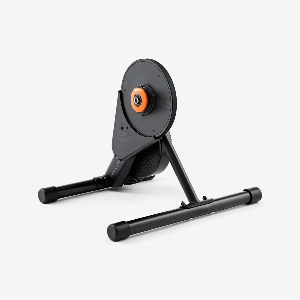 van-rysel-d500-smart-trainer-mit-zwift-cog-leise-klappbar image 1