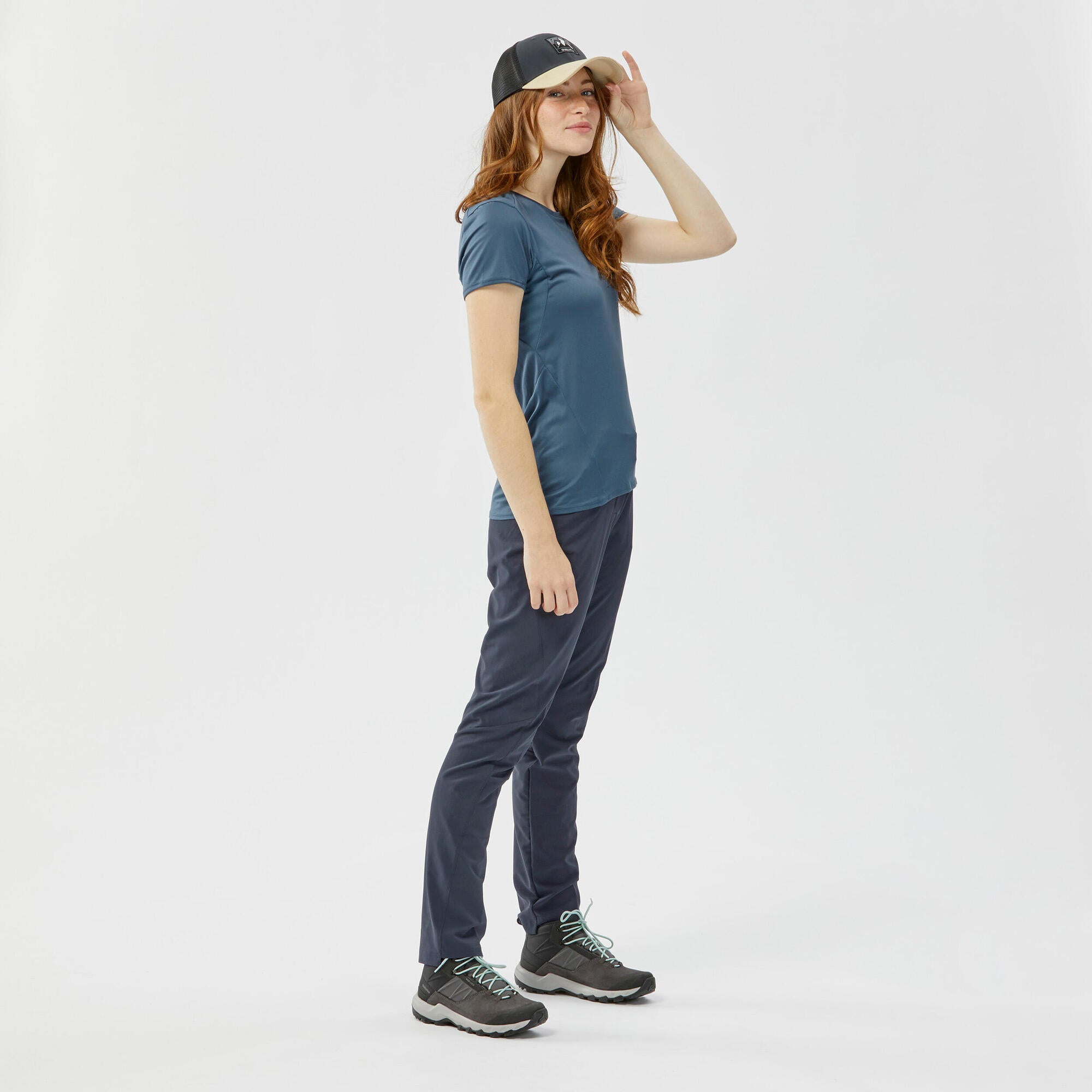 quechua-mh100-wanderhose-damen-dunkelblau image 5
