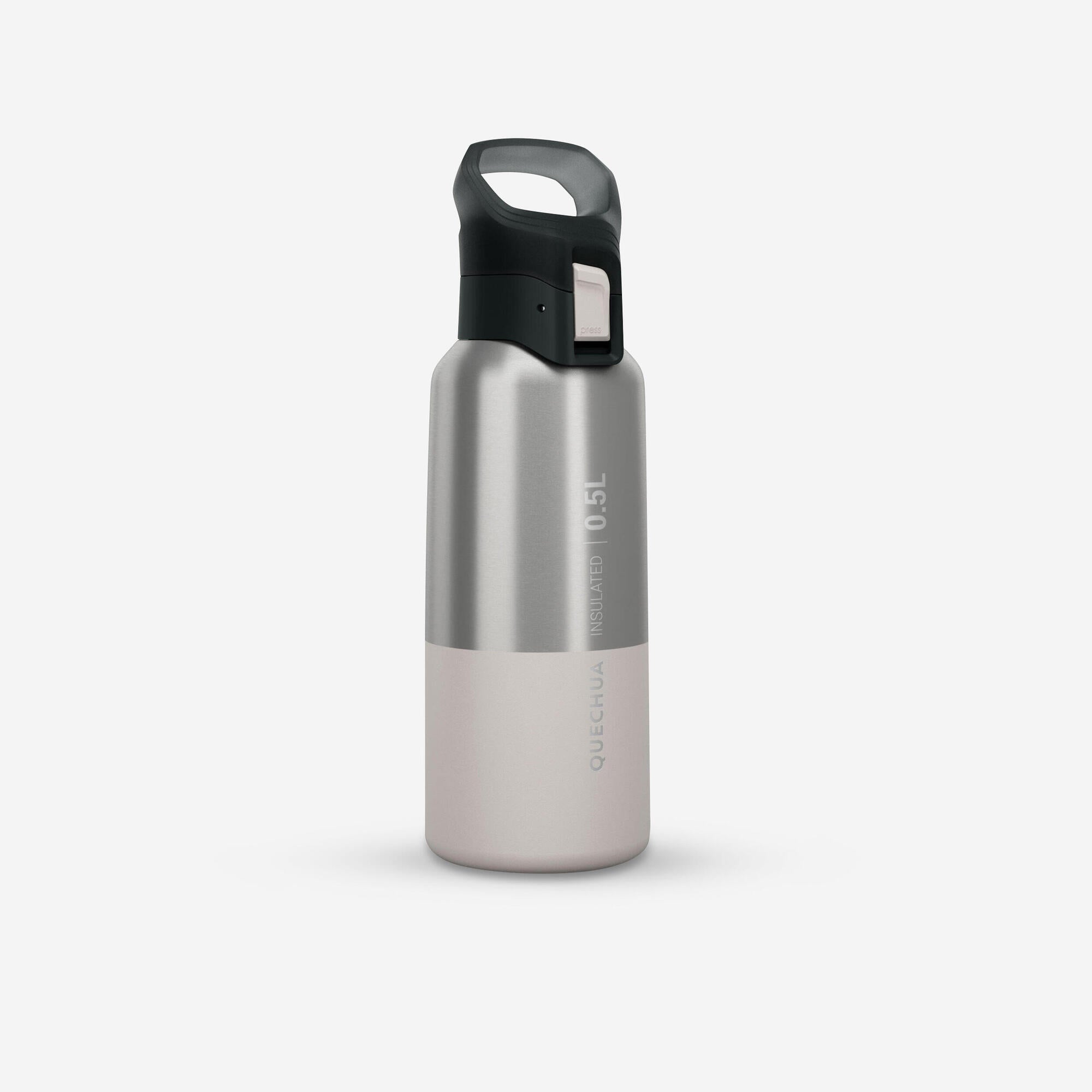 quechua-mh900-isolierflasche-edelstahl-500-ml-beige image 2