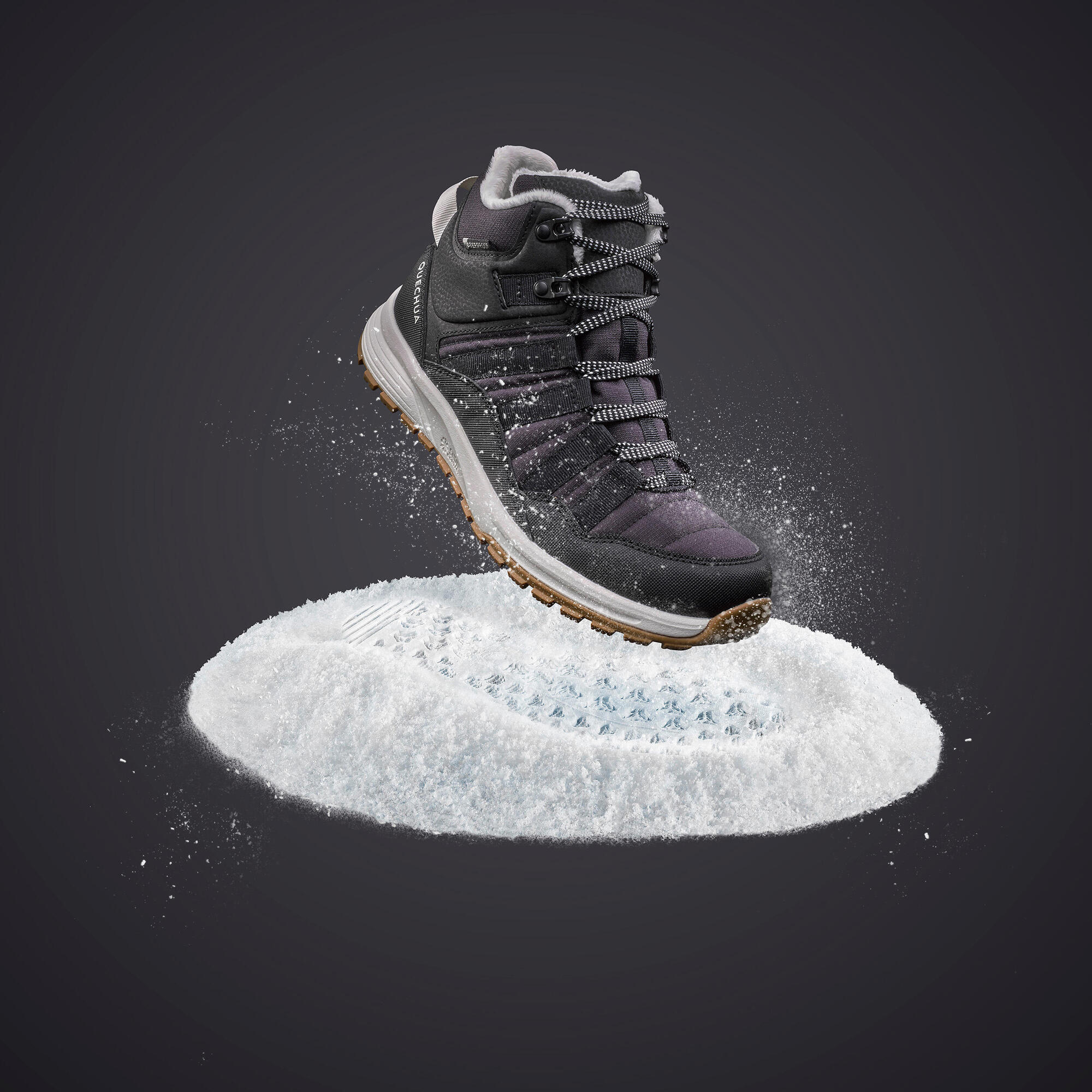 quechua-sh500-mid-wanderschuhe-damen-schwarz-wasserdicht image 8