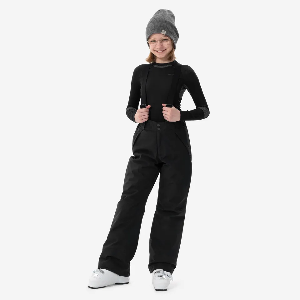 wedze-500-pnf-skihose-kinder-graphite-black-warm image 1