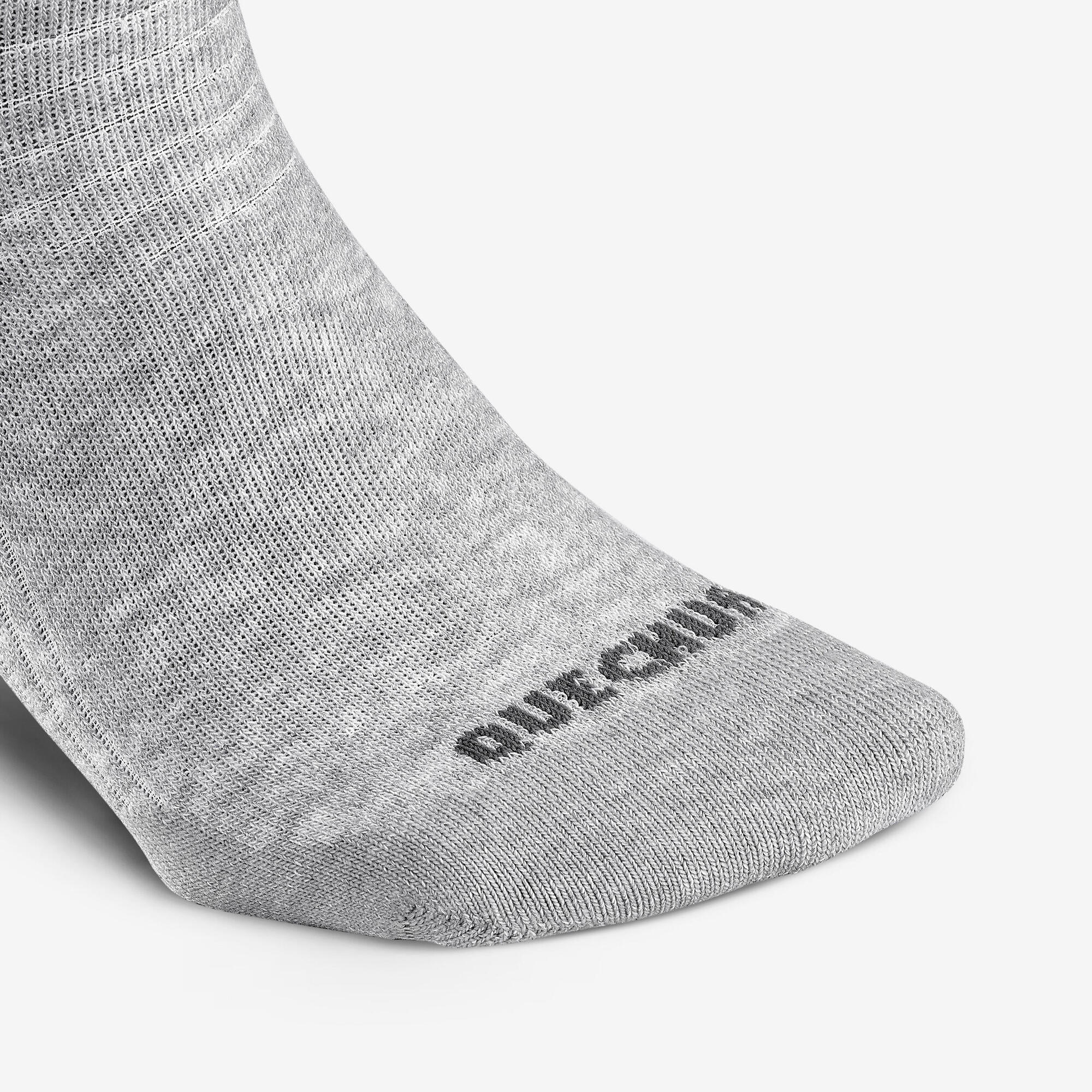 quechua-nh100-mid-wandersocken-blau-warm-winter image 3