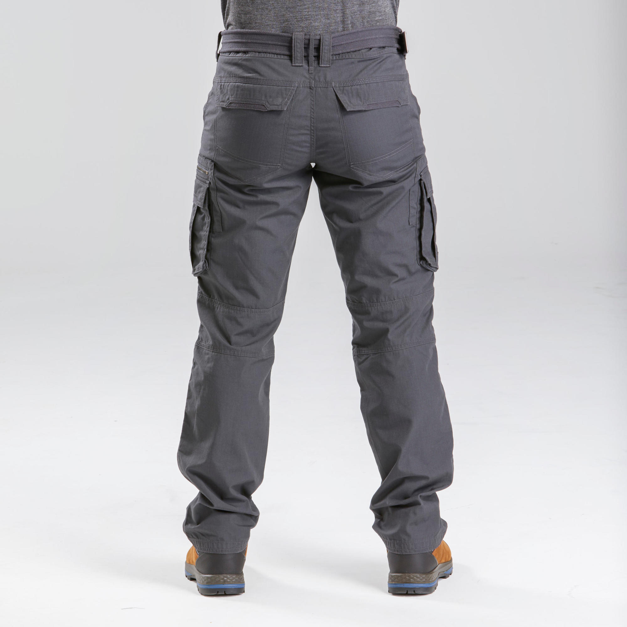 forclaz-travel-100-cargohose-herren-carbon-grau-schnelltrocknend image 3