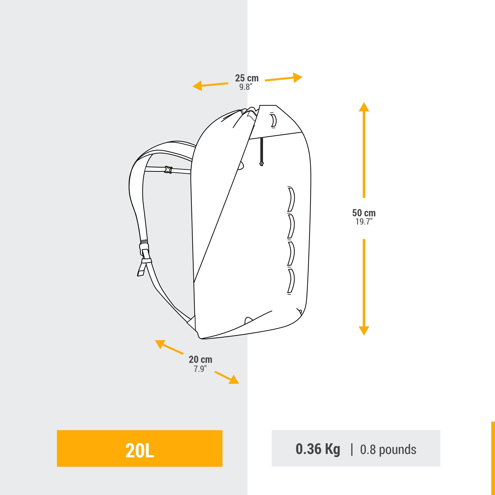 simond-rock-20l-kletterrucksack-golden-brown-20-liter image 3