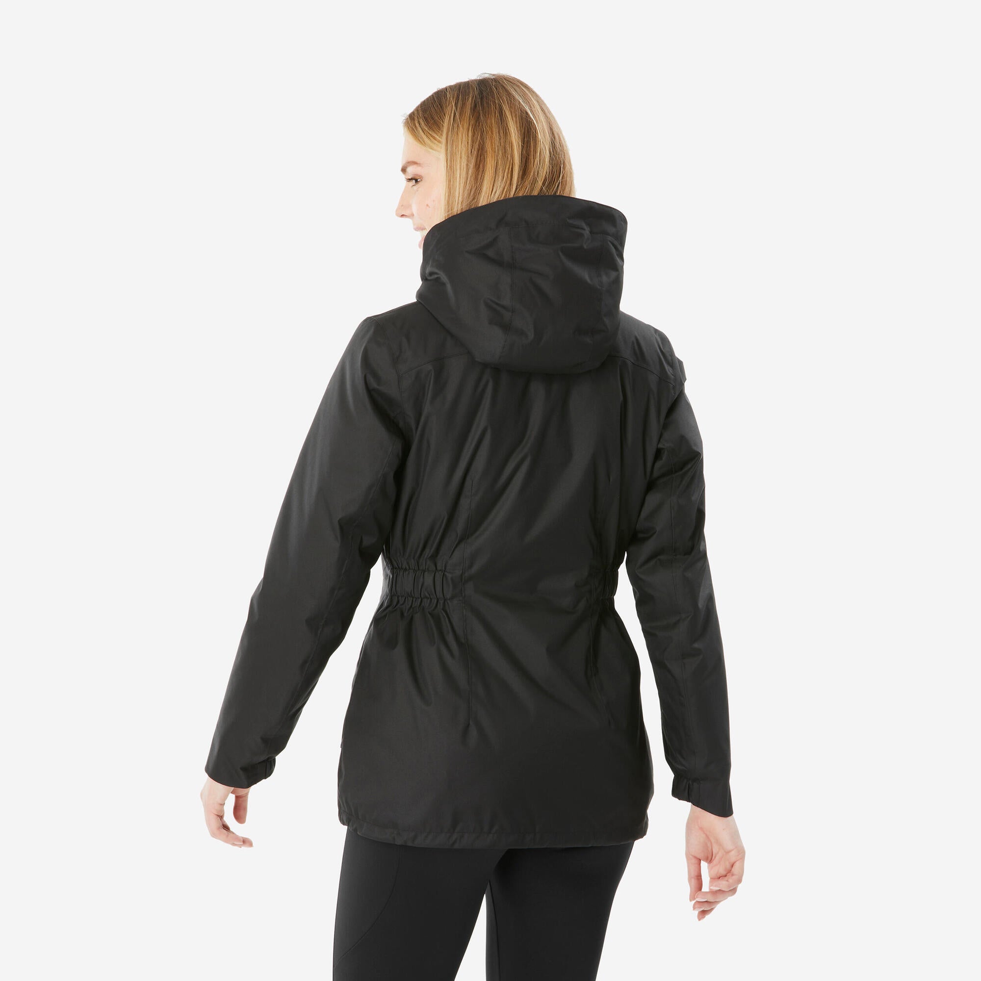 quechua-nh500-winterjacke-damen-schwarz-wasserdicht-10-c image 4