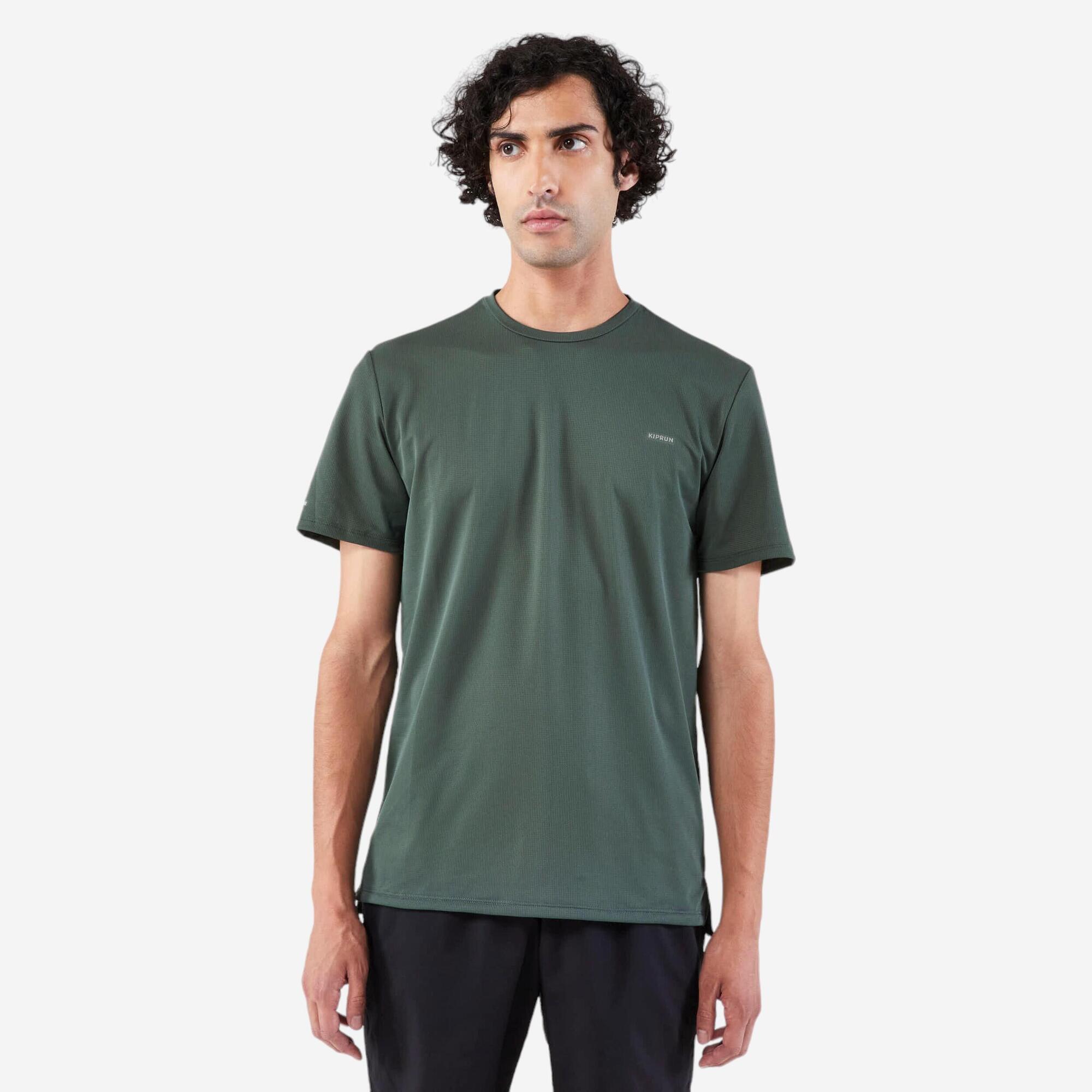 kiprun-run-500-dry-laufshirt-herren-dunkelgr-n image 1