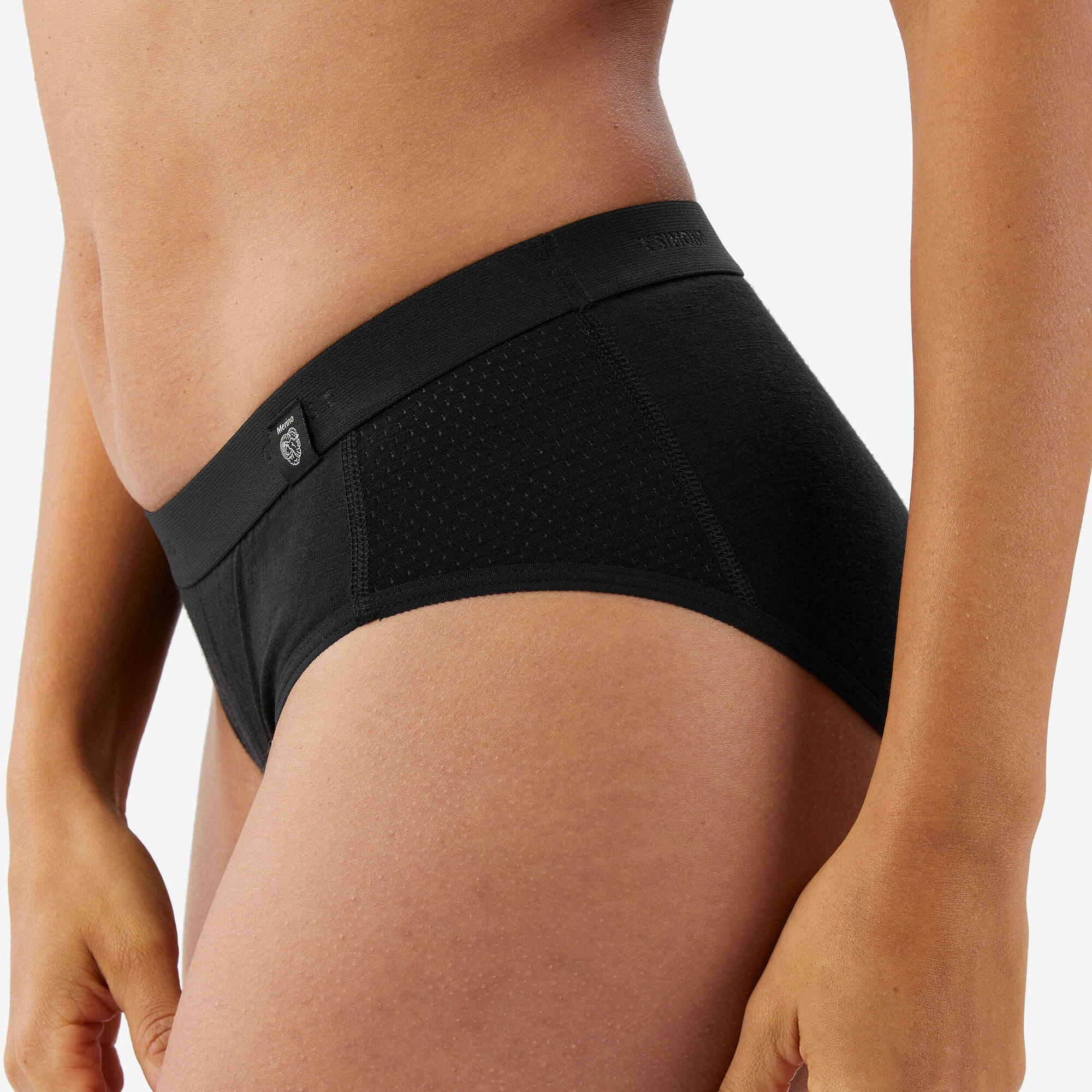 simond-trek-500-merino-boxershorts-damen-schwarz image 5