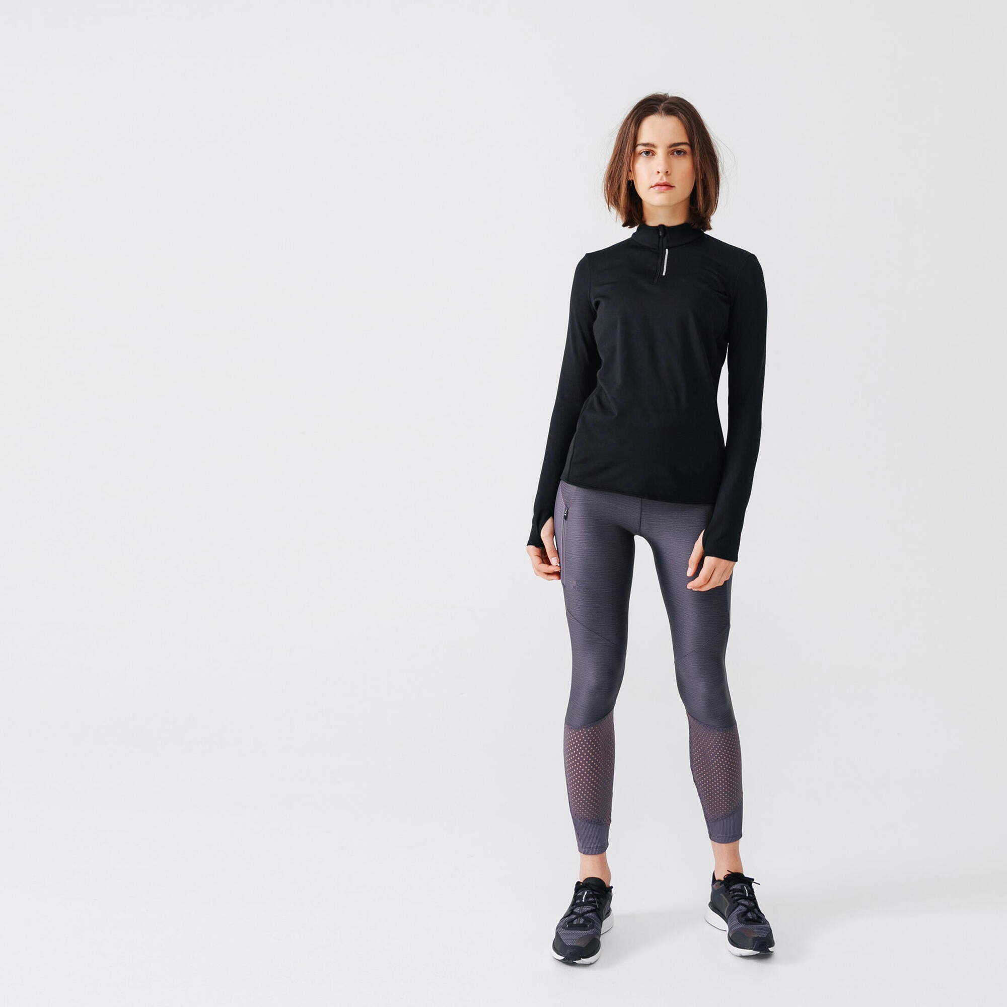 kiprun-100-damen-laufshirt-langarm-half-zip image 4