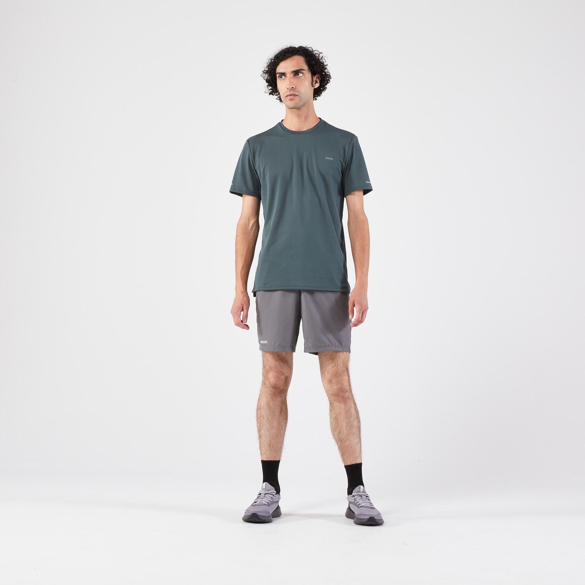 kiprun-run-100-laufshorts-herren-gr-n-leicht image 3