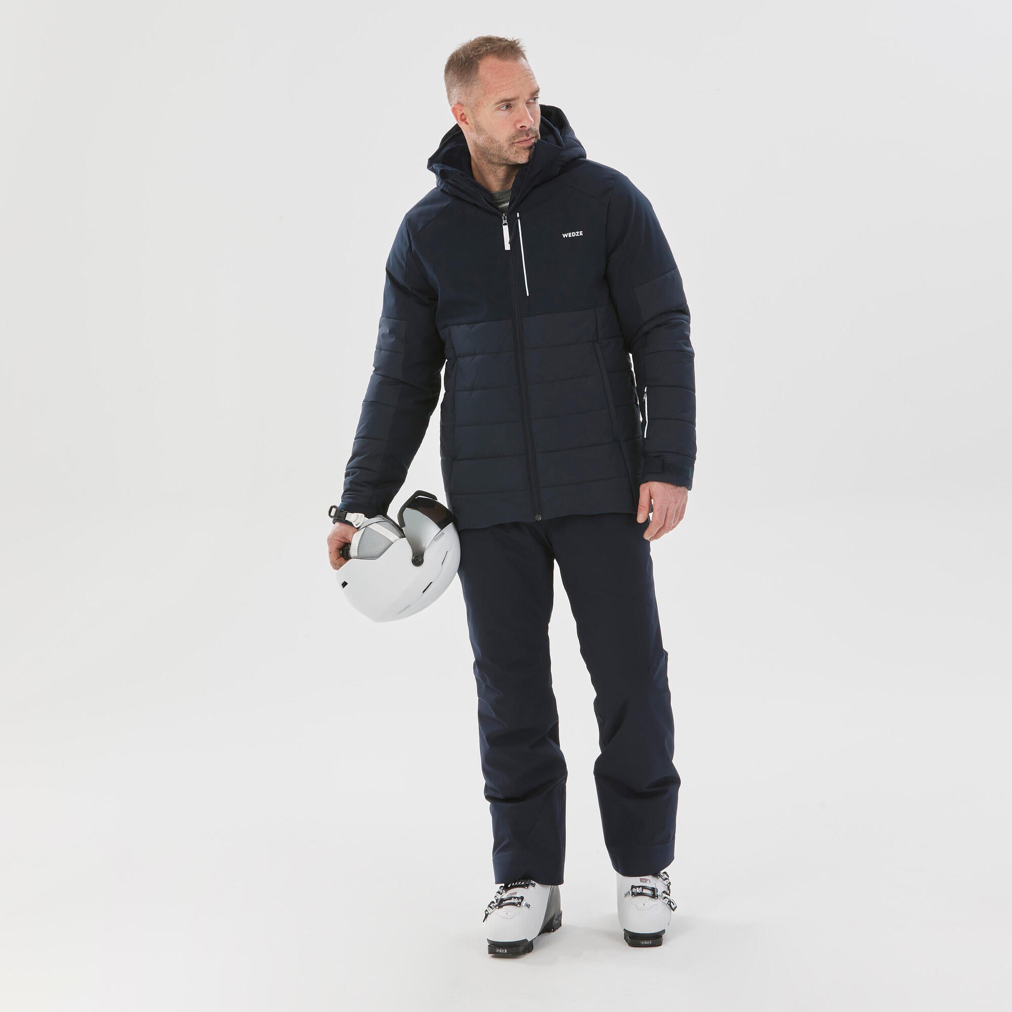 wedze-100-skijacke-herren-warm-asphalt-blue-lang image 4