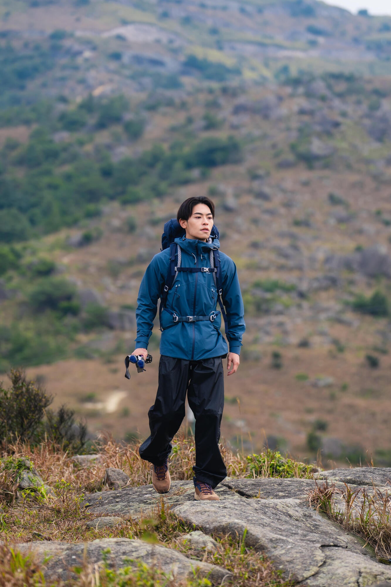 quechua-nh500-regenhose-herren-schwarz-berhose image 6
