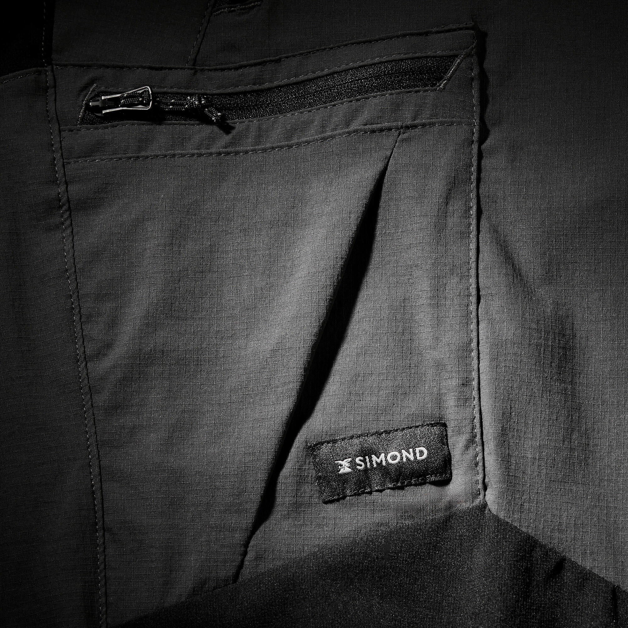 simond-mt500-damen-wanderhose-carbon-gray-stretch image 5