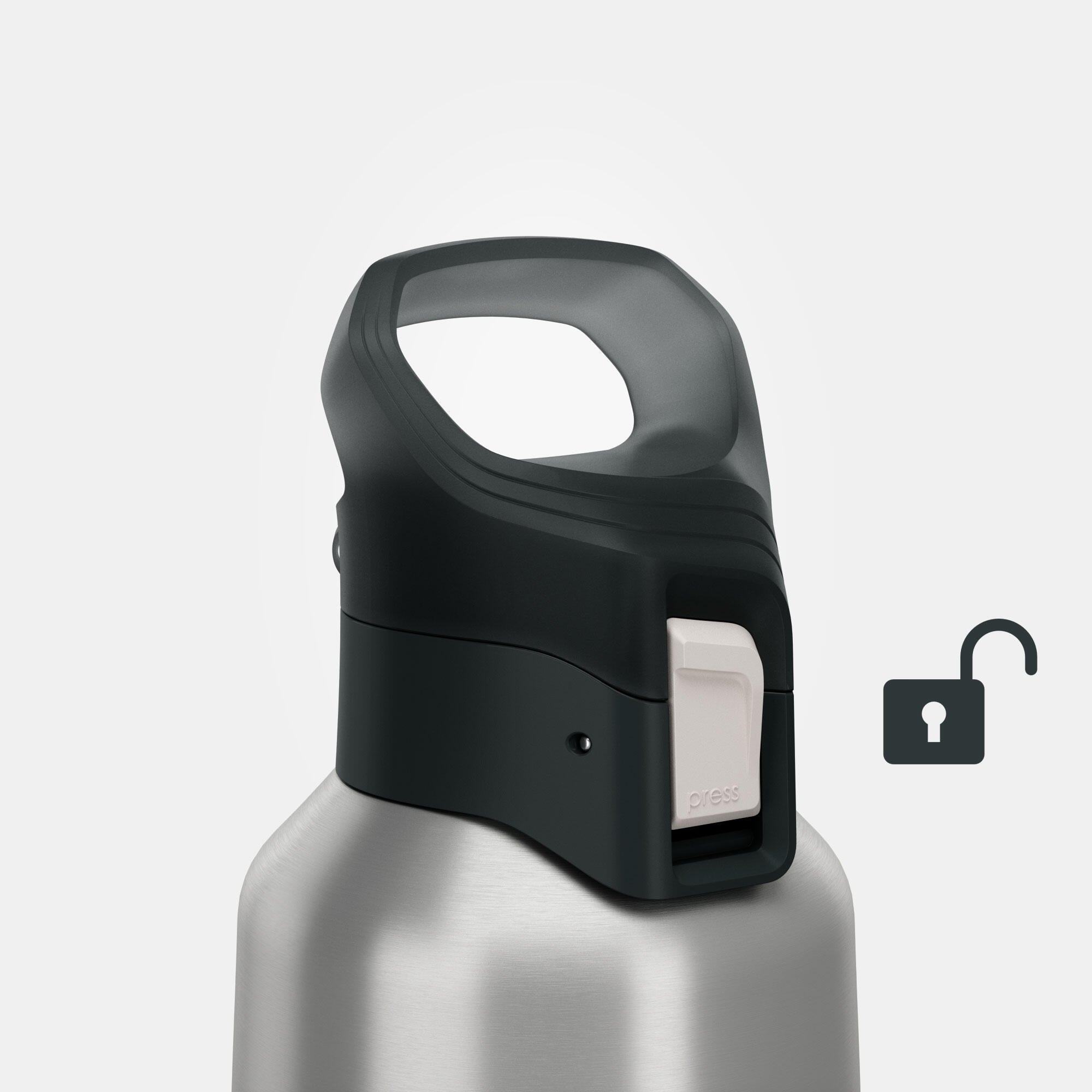 quechua-mh900-thermoflasche-800-ml-dark-petrol-blue-edelstahl image 6