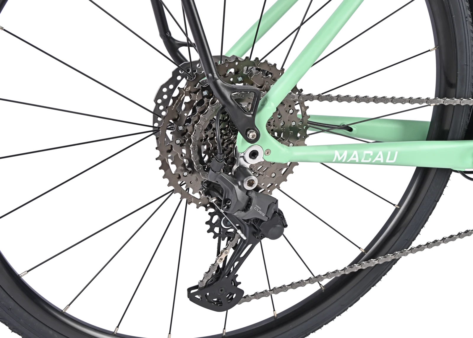 myvelo-macau-gravel-bike-alu-mint-green-1x10 image 8