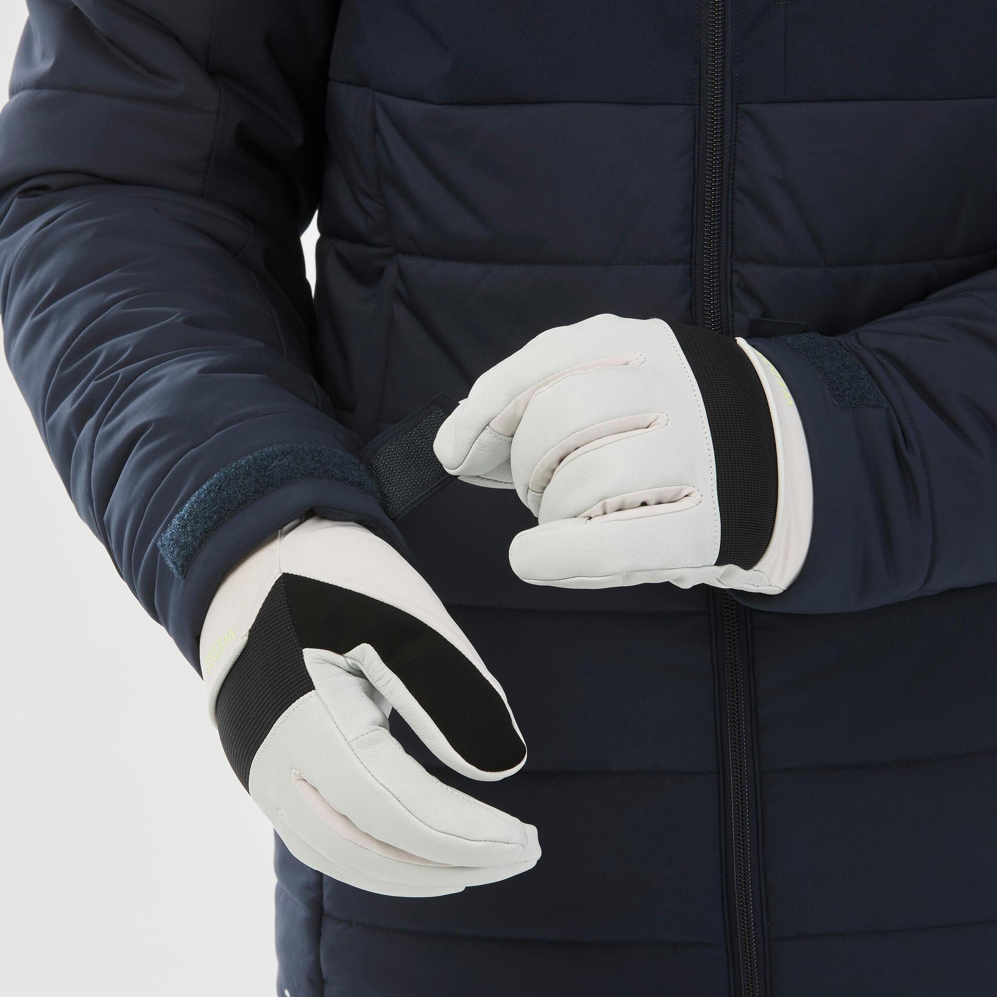 wedze-100-skijacke-herren-warm-asphalt-blue-lang image 6
