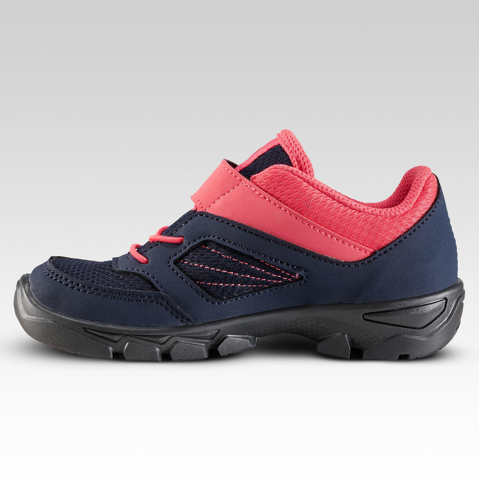quechua-nh100-kinder-wanderschuhe-klett-strawberry-pink image 3