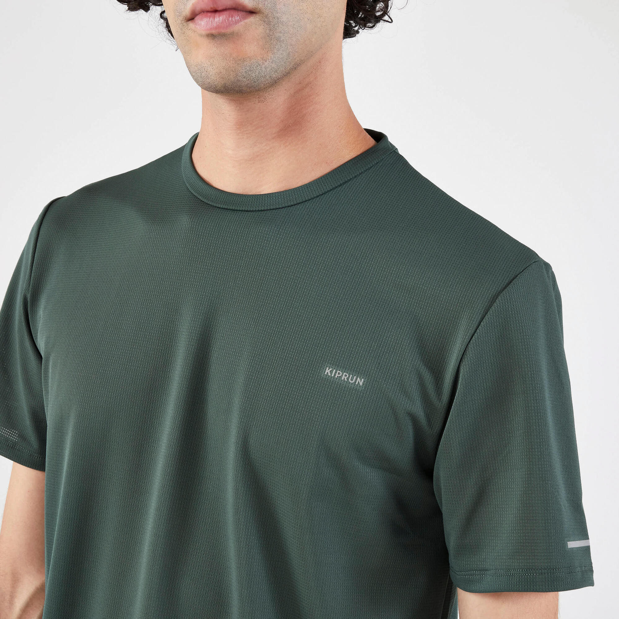 kiprun-run-500-dry-laufshirt-herren-dunkelgr-n image 5