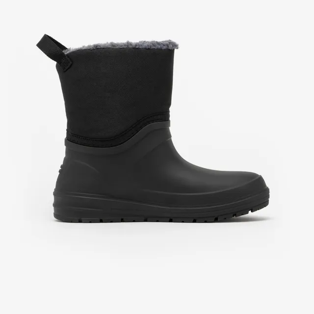 quechua-nh100-snowboots-kinder-schwarz-wasserdicht image 1