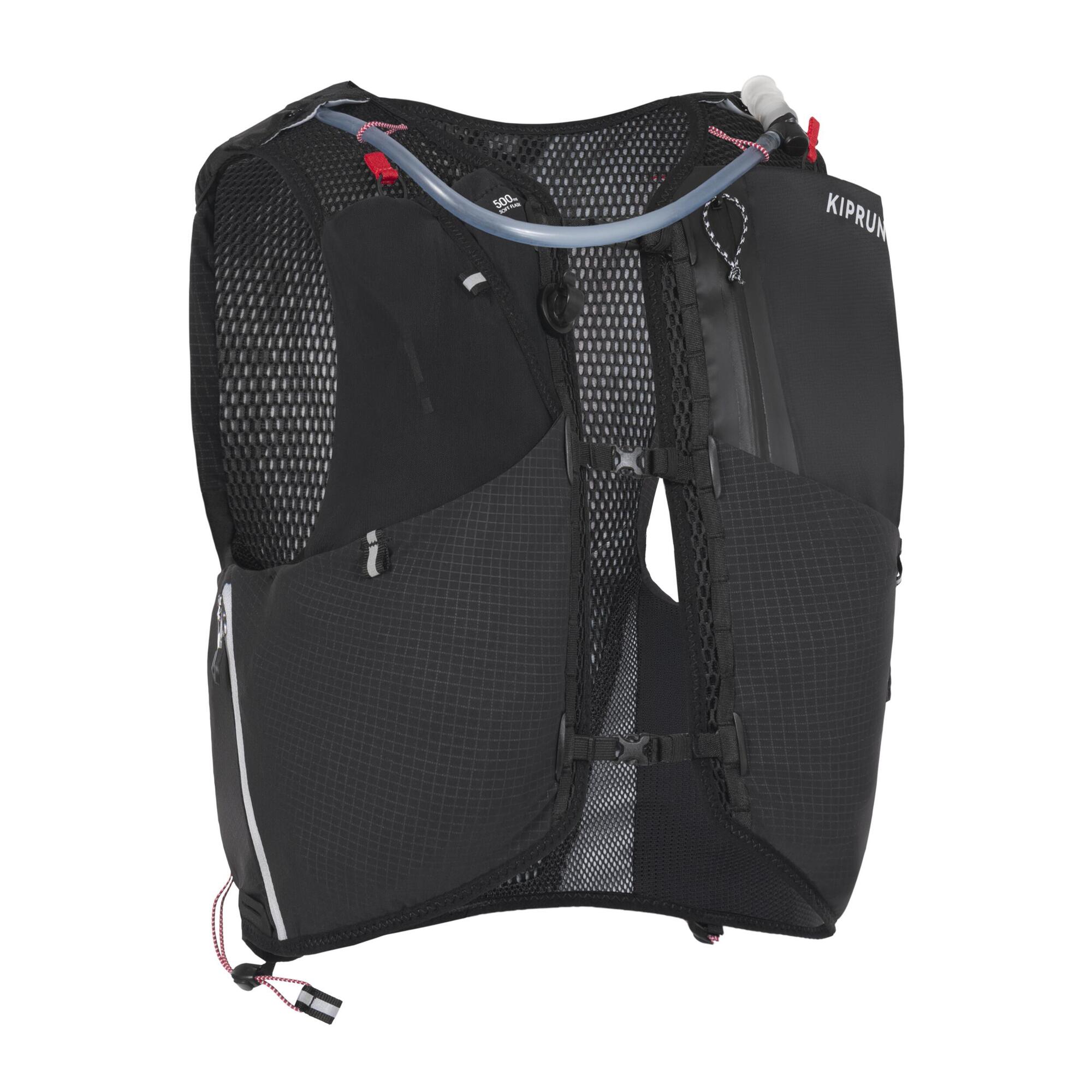kiprun-15l-ultra-trail-hydrationweste-2l-blase-schwarz image 1