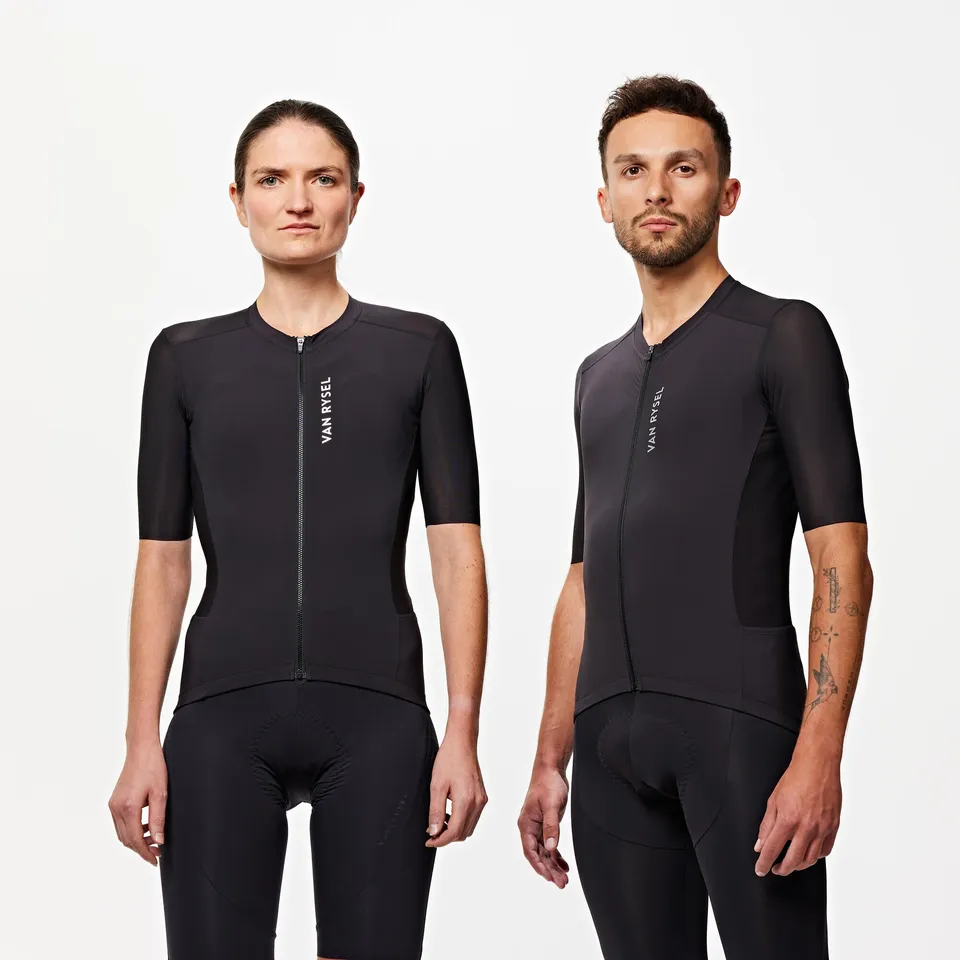 van-rysel-rcr-2-radtrikot-kurzarm-smoked-black-atmungsaktiv image 1