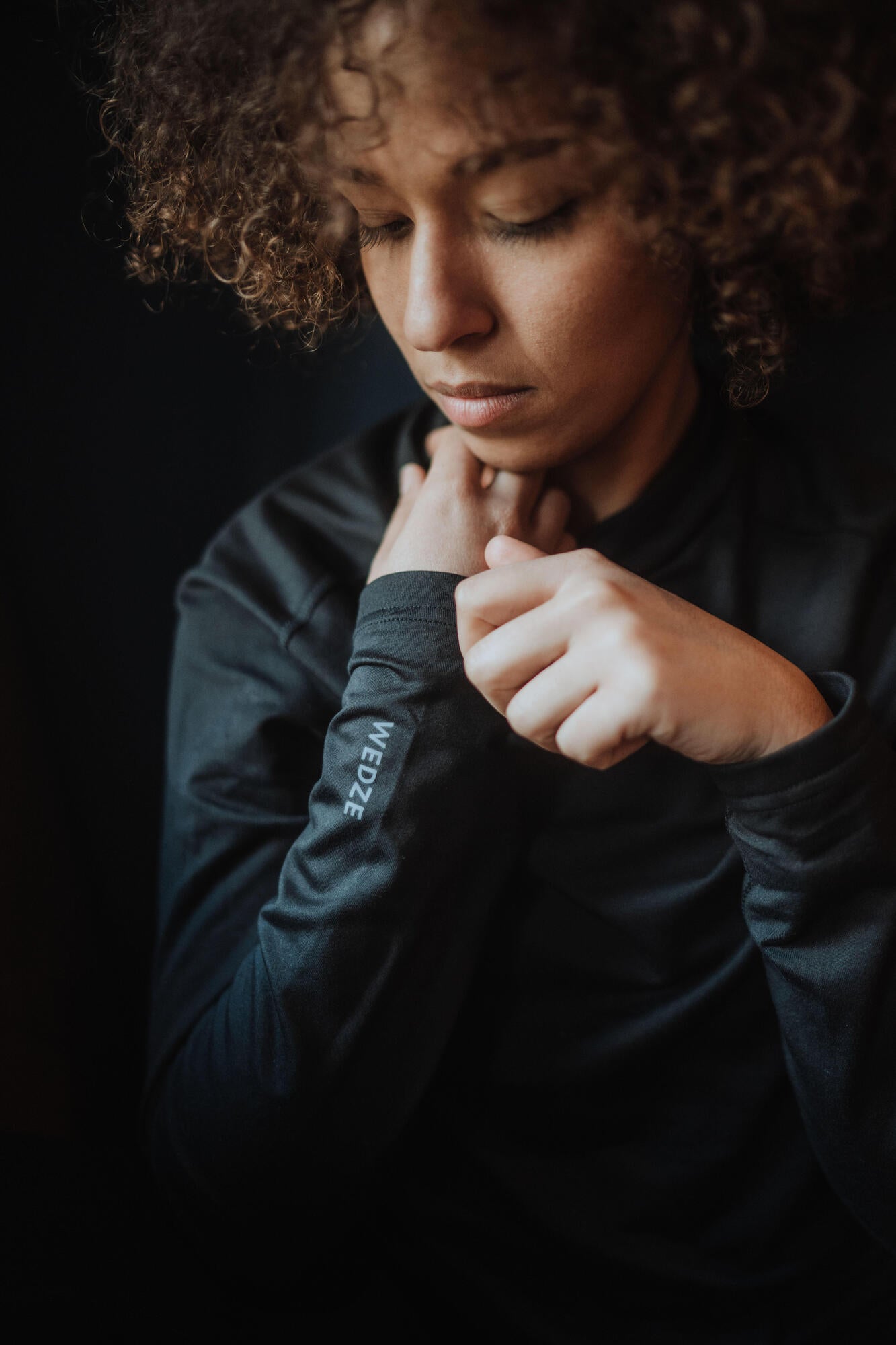 wedze-bl500-ski-baselayer-oberteil-damen-schwarz image 6