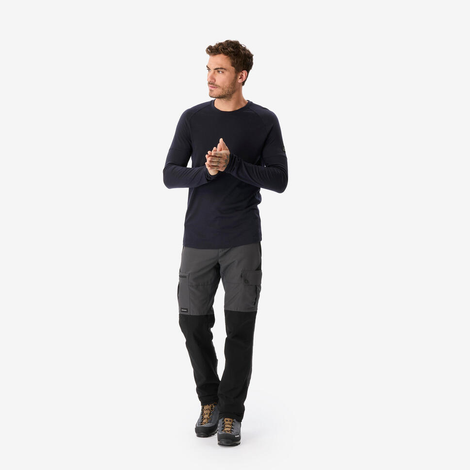 simond-merino-langarmshirt-herren-trekking-geruchshemmend image 2